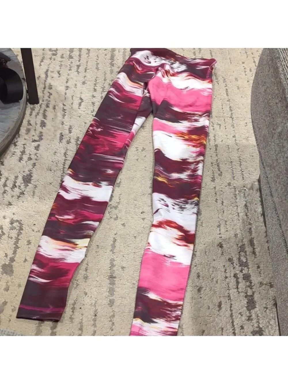 Lululemon Wunder Under Pant III Full-On Luxtreme Pigment Wind Berry Rumble Multi